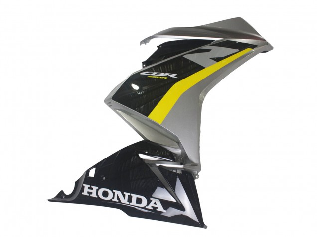 Carenados Moto Honda CBR500R 2022-2023 - Plata Amarillo Negro Brillante Baratos
