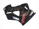 Carenados Moto Honda VFR 800 1998-2001 - Negro Brillante Rojo Calcomanía Baratos