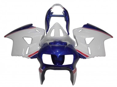 Carenados Moto Honda VFR 800 1998-2001 - Blanco Azul Rojo Baratos