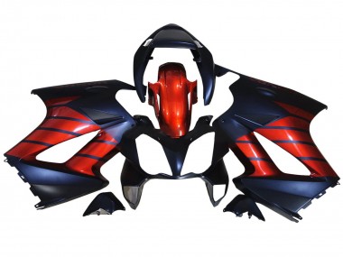 Carenados Moto Honda VFR 800 2002-2013 - Rojo Azul Negro Mate Baratos