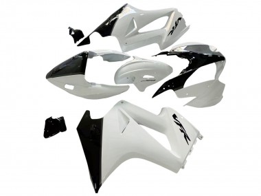 Carenados Moto Honda VFR 800 2002-2013 - Blanco Perla Negro Brillante Calcomanía Baratos