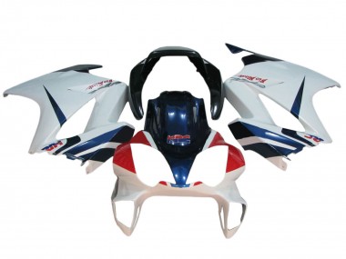Carenados Moto Honda VFR 800 2002-2013 - Blanco Rojo Azul Oscuro HRC Baratos