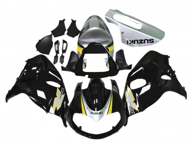 Carenados Moto Suzuki TL1000R 1998-2003 - Negro Brillante Plata Amarillo Baratos