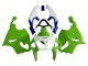Carenados Moto Kawasaki ZX7R 1996-2003 - Blanco Verde Azul Baratos