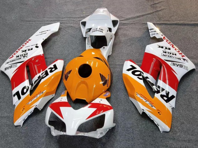 Carenados Moto Honda CBR1000RR 2004-2005 - Blanco Naranja Negro Rojo Repsol Baratos