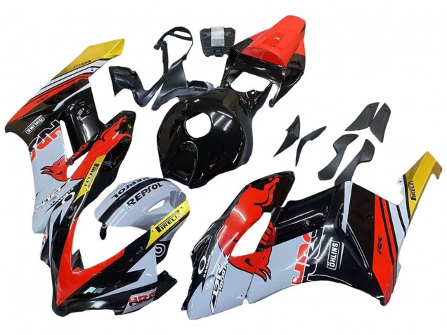 Carenados Moto Honda CBR1000RR 2004-2005 - Amarillo Rojo Blanco Lustroso Rojo Bull Repsol HRC Baratos