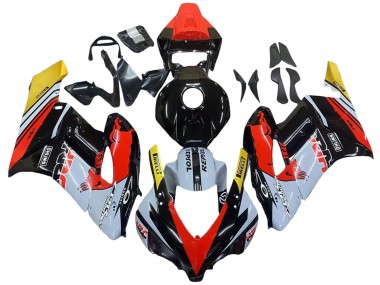 Carenados Moto Honda CBR1000RR 2004-2005 - Amarillo Rojo Blanco Lustroso Rojo Bull Repsol HRC Baratos