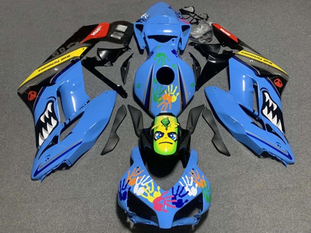 Carenado Moto Honda CBR1000RR 2004-2005 - Azul Amarillo Negro Rojo Tiburón Baratos