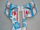 Carenados Moto Honda CBR1000RR 2004-2005 - Blanco Azul Nieve Nastro Azzurro 46 Baratos