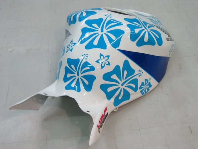 Carenados Moto Honda CBR1000RR 2004-2005 - Blanco Azul Nieve Nastro Azzurro 46 Baratos