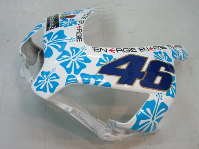 Carenados Moto Honda CBR1000RR 2004-2005 - Blanco Azul Nieve Nastro Azzurro 46 Baratos