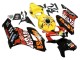 Carenados Moto Honda CBR1000RR 2004-2005 - Amarillo Naranja Negro Brillante Repsol Rossi 46 Baratos