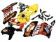 Carenados Moto Honda CBR1000RR 2004-2005 - Amarillo Naranja Negro Brillante Repsol Rossi 46 Baratos