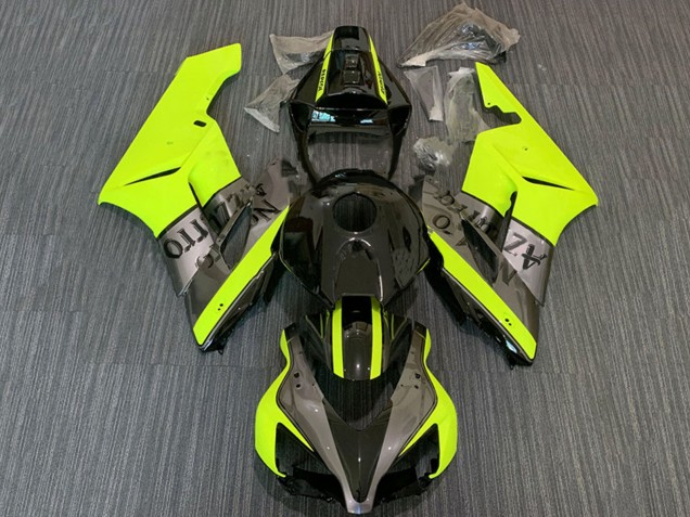 Carenados Moto Honda CBR1000RR 2004-2005 - Amarillo Gris Negro Brillante Nastro Azzurro Baratos
