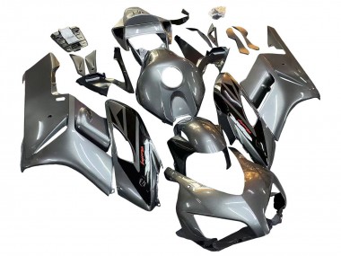 Carenado Moto Honda CBR1000RR 2004-2005 - Plata Negro Brillante Baratos