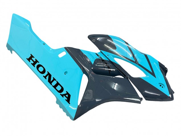 Carenados Moto Honda CBR1000RR 2004-2005 - Azul Claro Negro Brillante Baratos