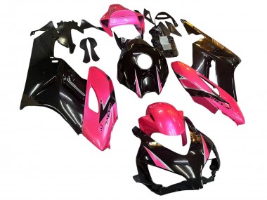 Carenados Moto Honda CBR1000RR 2004-2005 - Rosa Negro Brillante Baratos