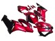 Carenados Moto Honda CBR1000RR 2004-2005 - Rojo Negro Brillante Raya Baratos