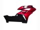 Carenados Moto Honda CBR1000RR 2004-2005 - Rojo Negro Brillante Raya Baratos