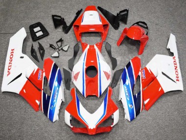 Carenado Moto Honda CBR1000RR 2004-2005 - Blanco Rojo Azul HRC Baratos