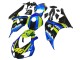 Carenados Moto Honda CBR1000RR 2006-2007 - Azul Fluorescent Verde Negro Brillante Tiburón 46 Baratos