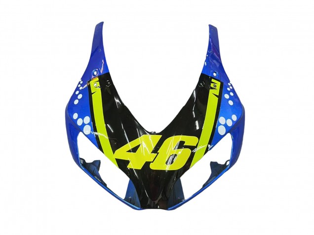 Carenados Moto Honda CBR1000RR 2006-2007 - Azul Fluorescent Verde Negro Brillante Tiburón 46 Baratos