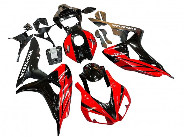 Carenado Moto Honda CBR1000RR 2006-2007 - Azul Negro Brillante Baratos