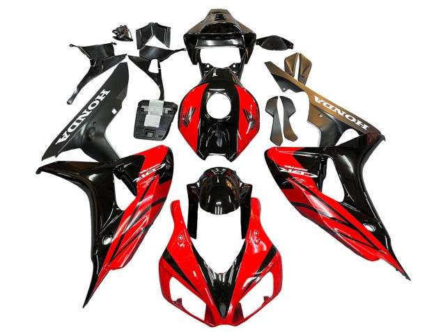 Carenado Moto Honda CBR1000RR 2006-2007 - Azul Negro Brillante Baratos