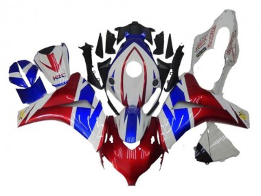 Carenados Moto Honda CBR1000RR 2008-2011 - Blanco Rojo Azul Baratos