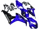 Carenados Moto Honda CBR1000RR 2006-2007 - Azul Negro Brillante Baratos