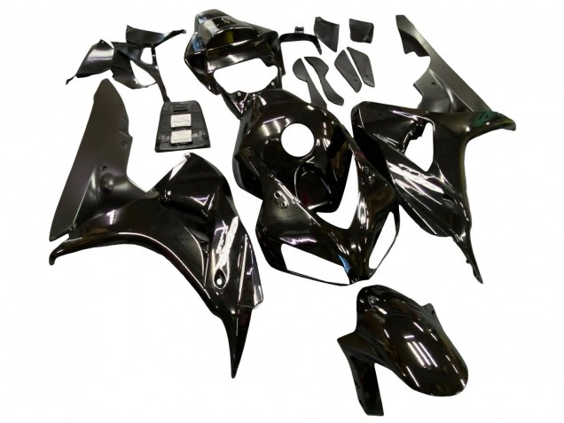 Carenados Moto Honda CBR1000RR 2006-2007 - Negro Brillante Negro Mate Baratos