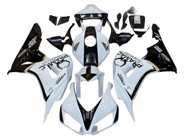 Carenados Moto Honda CBR1000RR 2006-2007 - Blanco Negro Brillante Pramac Baratos