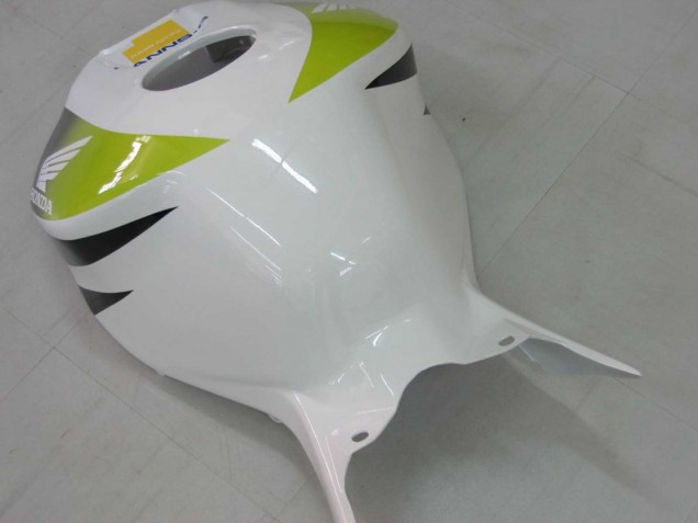 Carenados Moto Honda CBR1000RR 2006-2007 - Blanco Verde Negro Brillante Hannspree 52 Baratos