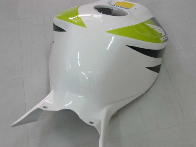 Carenados Moto Honda CBR1000RR 2006-2007 - Blanco Verde Negro Brillante Hannspree 52 Baratos