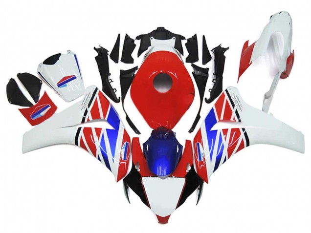 Carenados Moto Honda CBR1000RR 2006-2007 - Blanco Rojo Azul Baratos