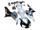 Carenado Moto Honda CBR1000RR 2006-2007 - Blanco Azul Negro Brillante Baratos