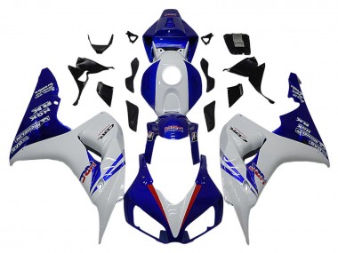 Carenados Moto Honda CBR1000RR 2006-2007 - Blanco Rojo Azul HRC Baratos