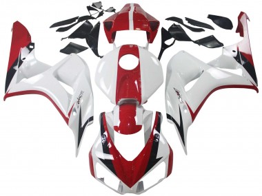 Kits Carenado Moto Honda CBR1000RR 2006-2007 - Blanco Rojo Negro Brillante Baratos
