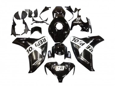 Carenados Moto Honda CBR1000RR 2008-2011 - Negro Brillante Blanco Repsol 93 Baratos