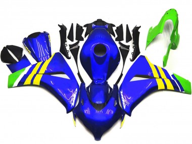 Carenados Moto Honda CBR1000RR 2008-2011 - Azul Amarillo Blanco Verde Baratos