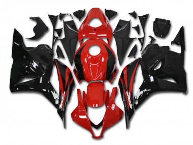 Kits Carenado Moto Honda CBR600RR 2009-2012 - Rojo Negro Brillante Baratos