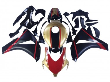 Carenados Moto Honda CBR1000RR 2008-2011 - Oro Rojo Negro Brillante Baratos