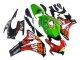 Carenados Moto Honda CBR1000RR 2008-2011 - Verde Naranja Negro Brillante Rossi Michelin 46 Baratos