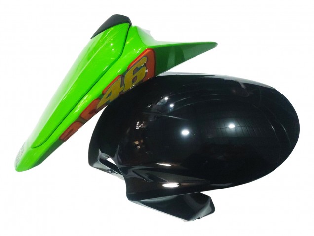 Carenados Moto Honda CBR1000RR 2008-2011 - Verde Naranja Negro Brillante Rossi Michelin 46 Baratos