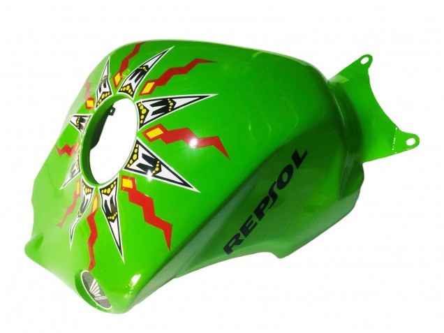 Carenados Moto Honda CBR1000RR 2008-2011 - Verde Naranja Negro Brillante Rossi Michelin 46 Baratos