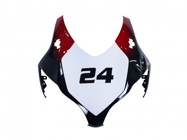 Carenados Moto Honda CBR1000RR 2008-2011 - Blanco Rojo Negro Brillante Carrera 24 Baratos