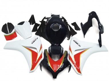 Carenado Moto Honda CBR1000RR 2008-2011 - Blanco Rojo Negro Brillante Baratos