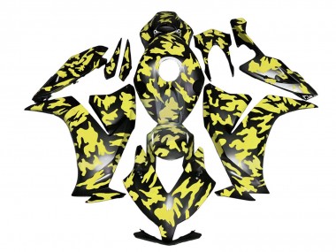 Carenados Moto Honda CBR1000RR 2012-2016 - Amarillo Gris Negro Camouflage Baratos