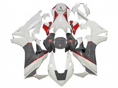 Carenados Moto Honda CBR1000RR 2017-2023 - Blanco Rojo Gris Baratos
