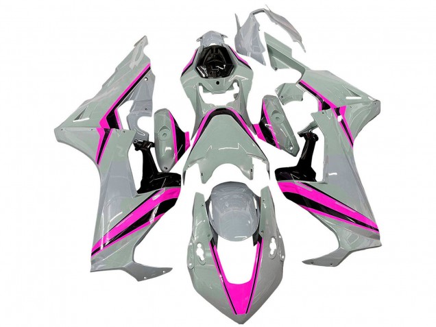 Carenados Moto Honda CBR1000RR 2017-2023 - Blanco Rosa Negro Baratos